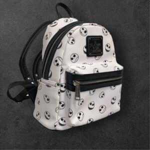 NBC Jack Faces Heart Logo Loungefly Backpack